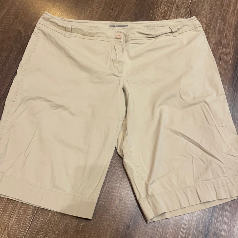 Tan dress shorts